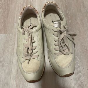 Birdies Leather & Canvas Sneakers